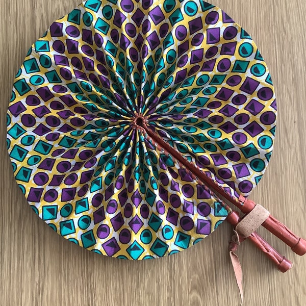 Ventilator/ zomerfans / felle kleuren accessoires / cadeau / Afrikaanse print fans