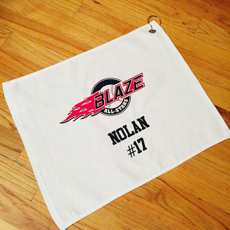 Sports rally towel baseball towel pin trading towel Etsy