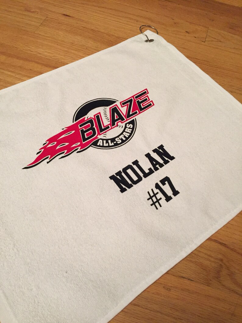 Sports rally towel baseball towel pin trading towel Etsy