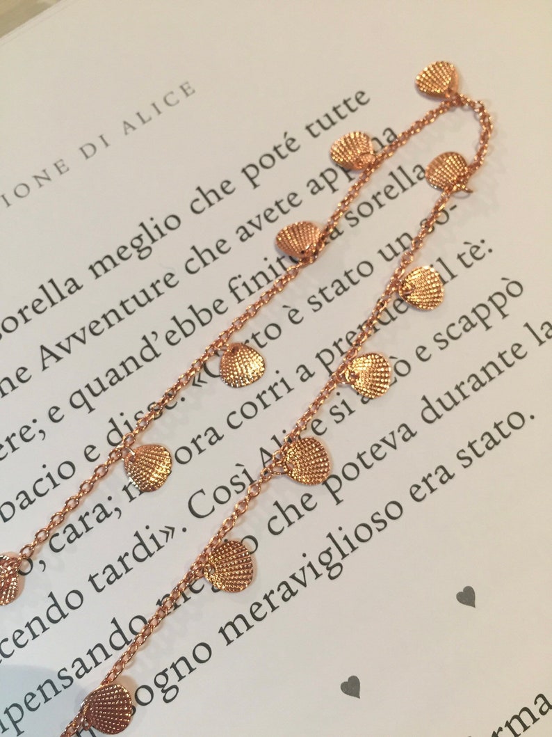 sunglasses chain with little shells Eyeglasses chain