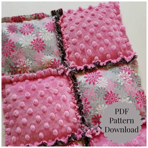 Pattern Download Weighted Lap Pad Rag Quilt Style in 3 Etsy