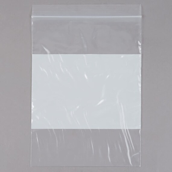 500 Pack of 9x12 Reclosable Resealable Clear Zip Lock Plastic Bags 6 Mil Thick