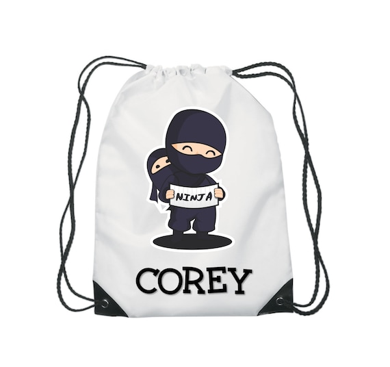 Personalised Judo PE//School//Sports Drawstring Bag