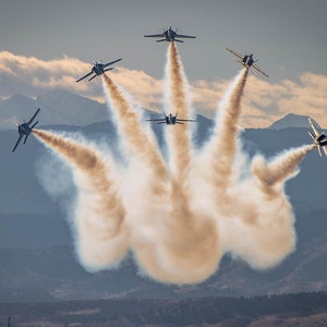 Blue Angels, air show, Great Colorado Air Show, Front Range, fighter jet, Navy, aerospace photography, plane photography, Loveland, flying