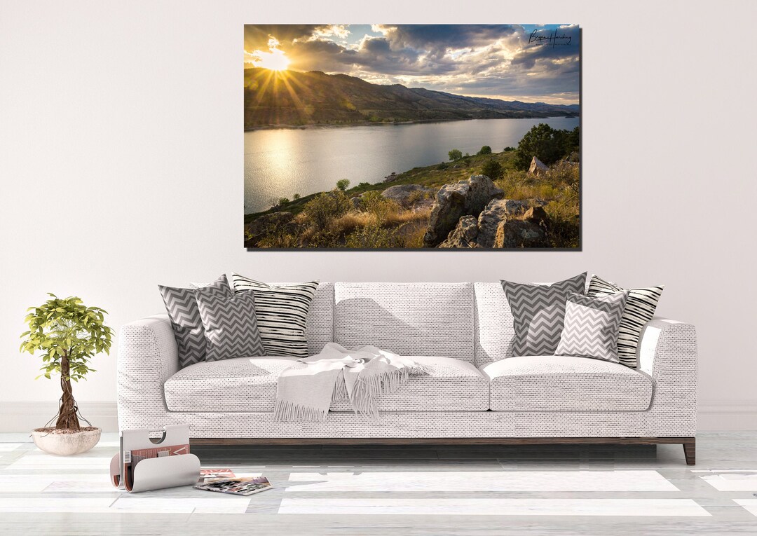 Horsetooth Reservoir, Boating Photo, Boating Art, Larimer County, Front