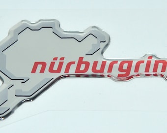 Nurbugring Never Been Funny Car Sticker Decal Graphic Vinyl Label 4 Colours Avai