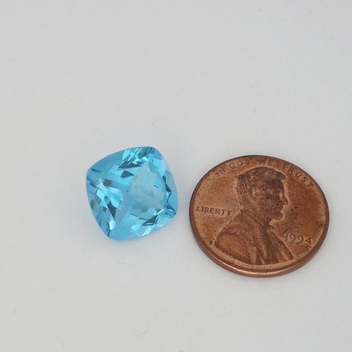 Blue Topaz Stone Blue Topaz Gemstone Swiss Blue Topaz Real Blue Topaz