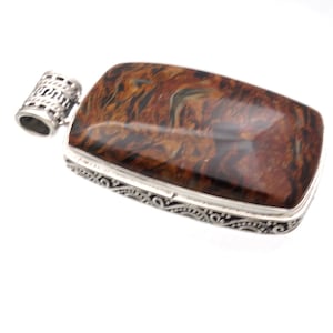 Pietersite Pendant Pietersite Jewelry Pietersite Necklace Metaphysical Jewelry