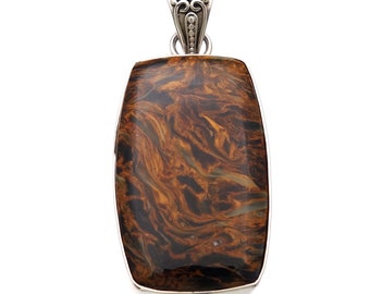 Pietersite Pendant  Pietersite Jewelry Pietersite Necklace Gemstone Pendant Metaphysical Jewelry