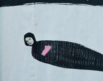 Collage, Original illustration, artwork Rottenman editions