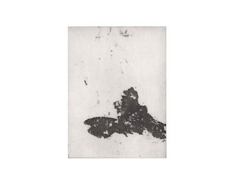 intaglio printmaking, original etching print, limited edition, black and white abstract art, aquatint etching