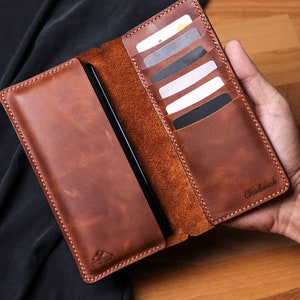 iPhone 15 Ledertasche / iPhone 15+ / iPhone 15 Pro Hülle / iPhone 15 Pro Max Ledertasche / iPhone Hülle
