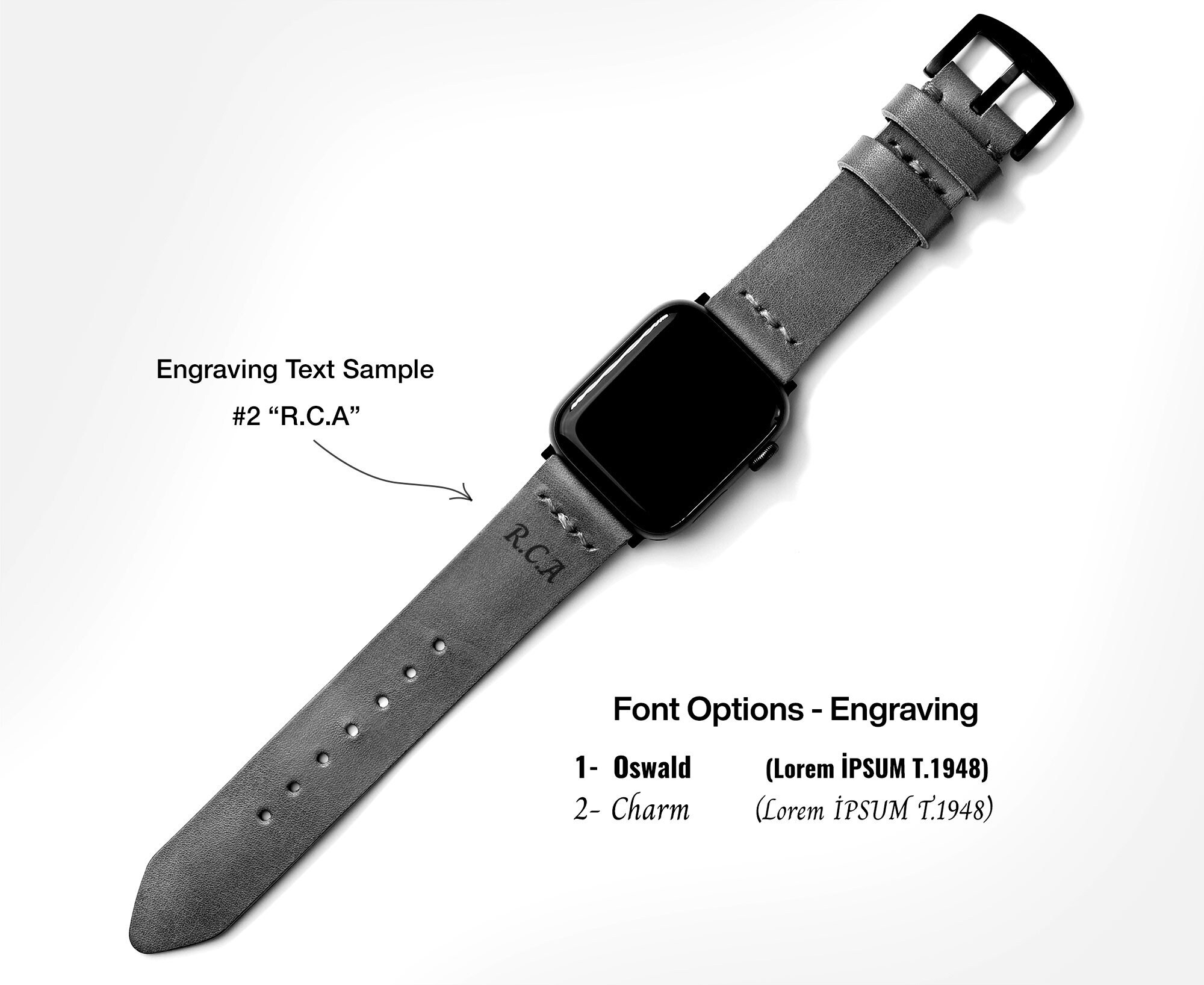 Custommade Apple Watch Bund Strap / Military Watch Strap / Etsy