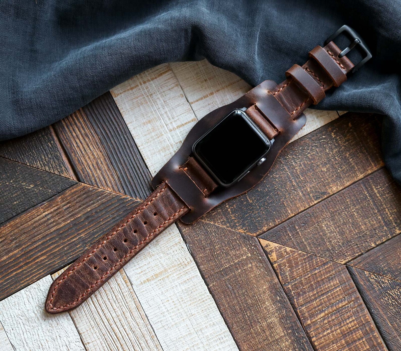 Custommade Apple Watch Bund Strap / Military Watch Strap / Etsy