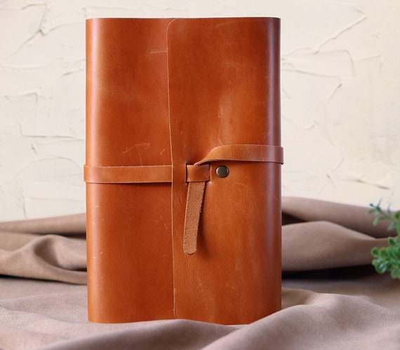 Handmade Leather Book Cover,unique Office Supplies, Book Slipcover,book  Jacket,bag for Students, A5/A6 or Custon Other Size free Stamp 