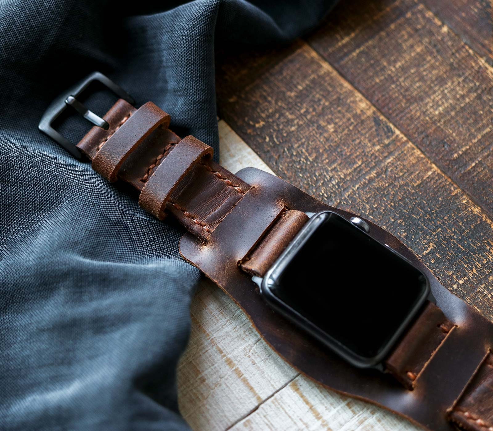Custommade Apple Watch Bund Strap / Military Watch Strap / Etsy