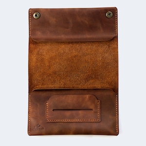 Personalised Engraved Black Soft Leather Tobacco Baccy Rizla Storage Pouch Gift