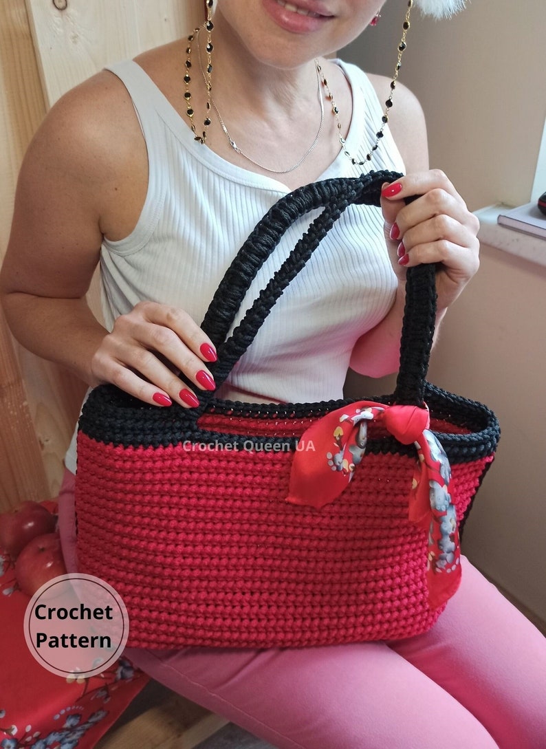 Crochet Bag Video Patterncrochet Bag Video Tutorial Crochet Etsy