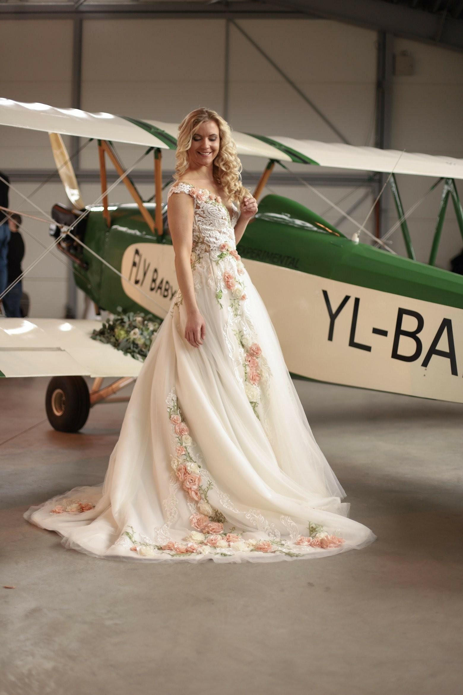 Wedding Dress Rose Collection from Inga Ezergale Design