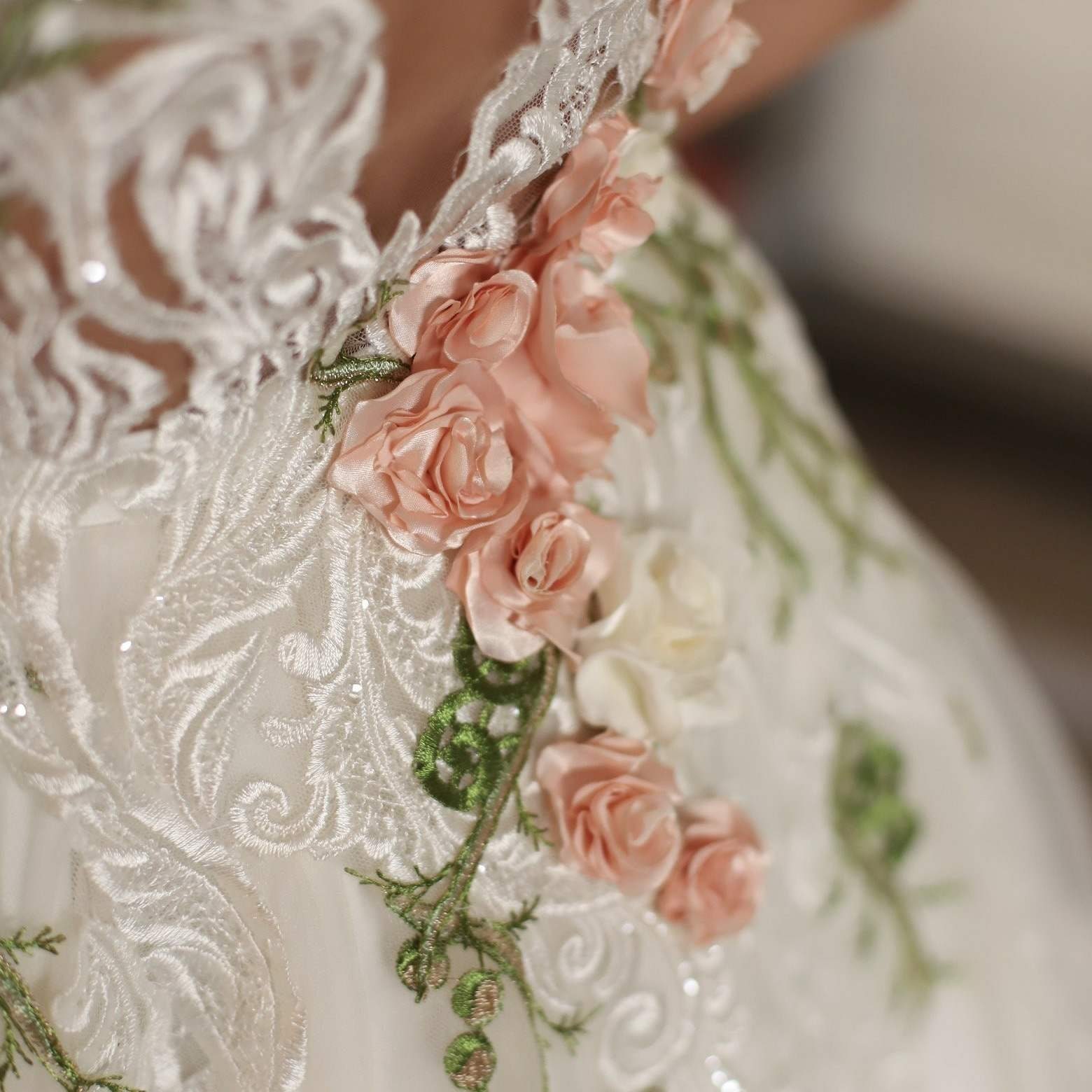 Wedding dress Rose Collection from Inga Ezergale Design