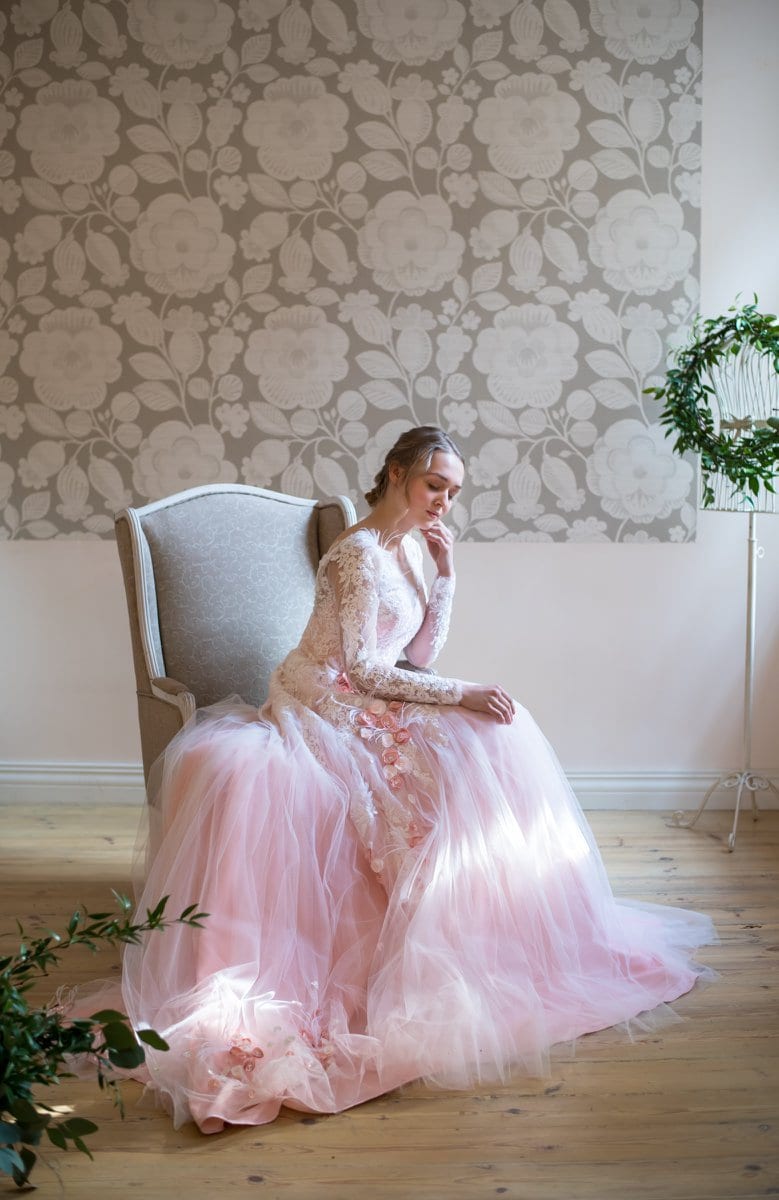 Wedding dress Rose Collection from Inga Ezergale design.