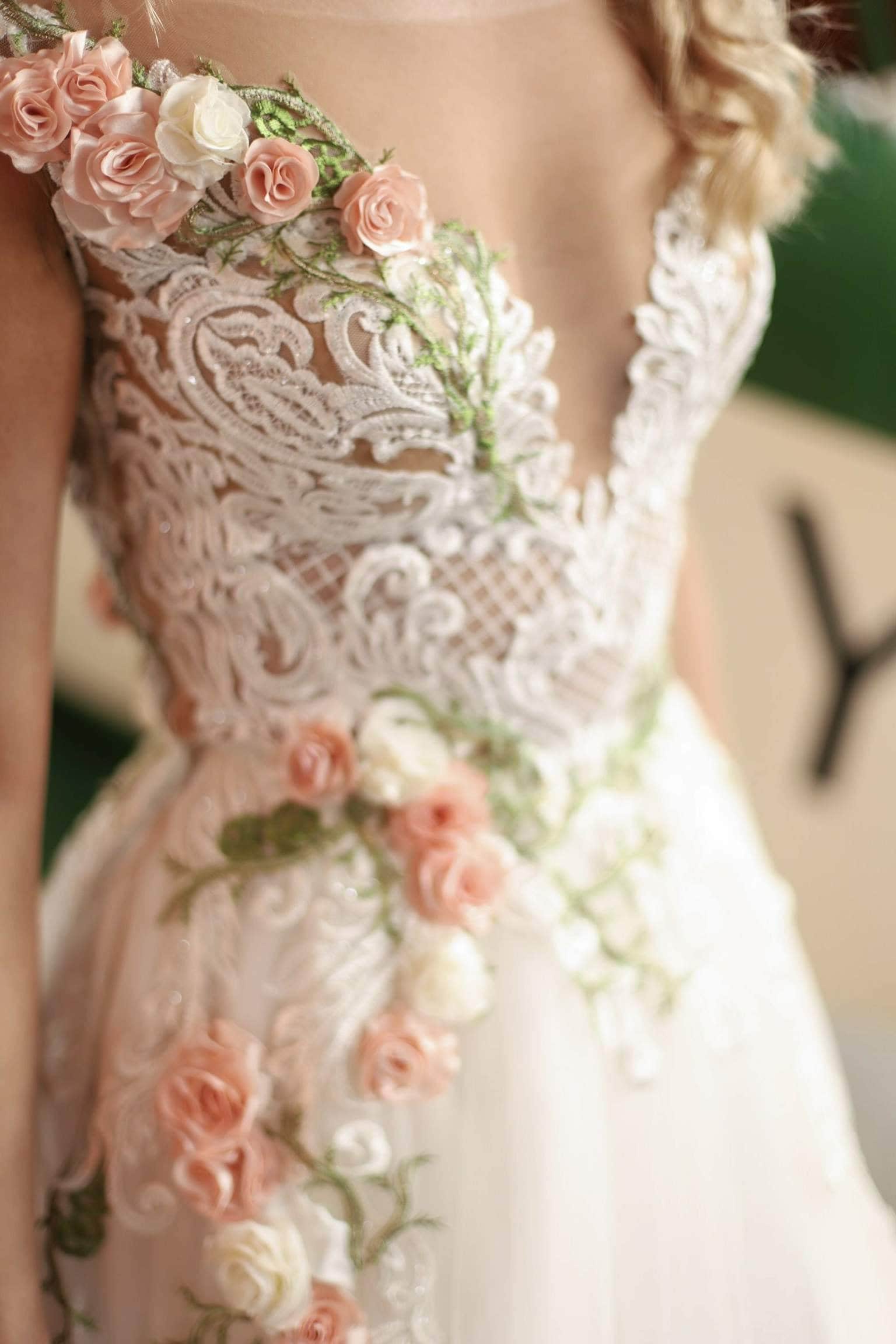 Wedding dress Rose Collection from Inga Ezergale Design