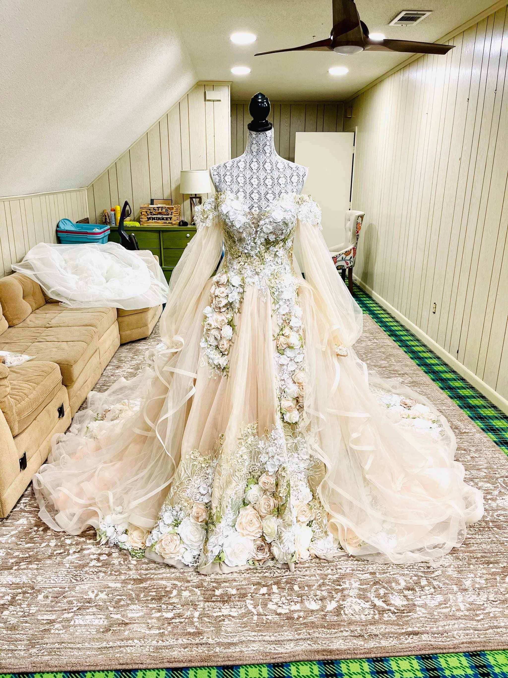 Off shoulder Fairy Tale wedding dress Off shoulder Fairy Tale wedding dress
