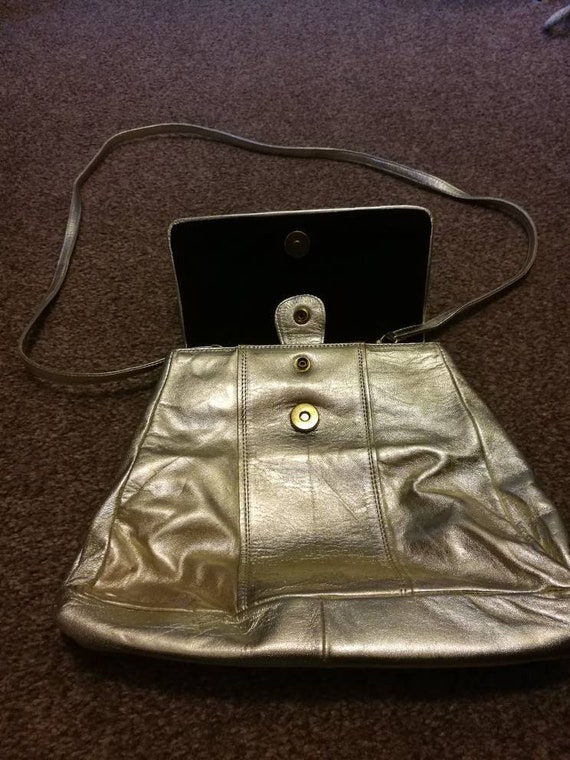 clarks gold bag