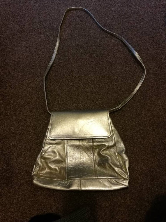 clarks gold bag