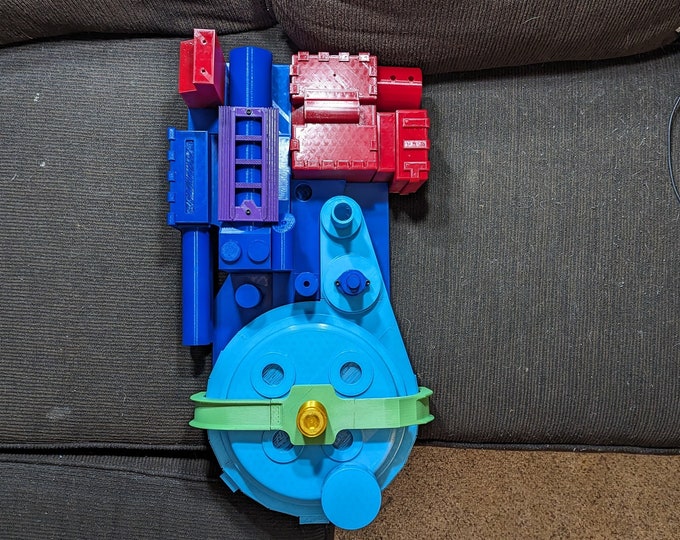 Ghostbusters 3D Printed Proton Pack Shell Kit With Laser Cut Aluminum ...