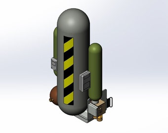 Ghostbusters II Slime Blower 3D Print STL Files: Movie Prop Replica
