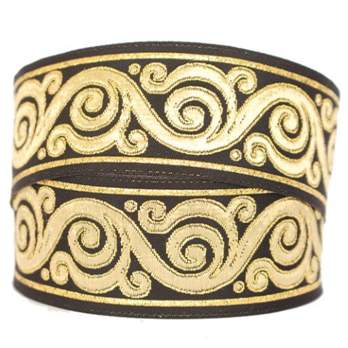 GORGECRAFT Nastro Jacquard Ricamato Floreale 7,65 Metri - Larghezza 5 Cm - Tessuto Vintage Per Decorazioni E Fai Da Te