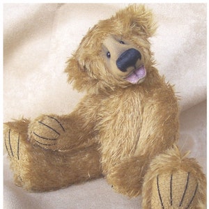 Peluche ours teddy mère noël 27 cm Hermann -14859 3 - Photos