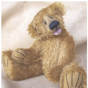 Peluche ours teddy mère noël 27 cm Hermann -14859 3 - Photos