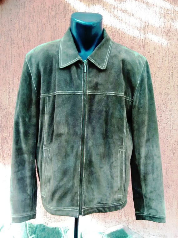 men's jacket, suede jacket, dark brown jacket, sho