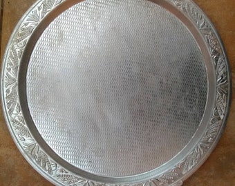 Very old soft material tray, Old tray, small tray, aluminum tray, loaf tray, for my kitchen, serving at home, guest house, living room