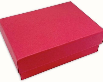 House Keychain Gift Box - Matte Red