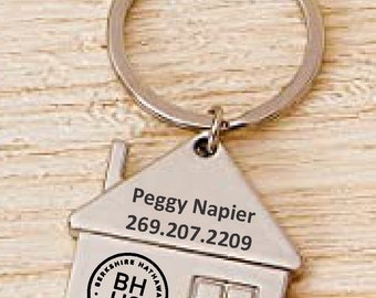 Husnyckelring - Metall (Stororder - Spara Pengar!)