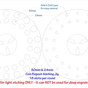 Digital File - Coin 30mm & 24mm - FILE ONLY