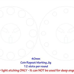 Digital File - Coin 40mm - FILE ONLY