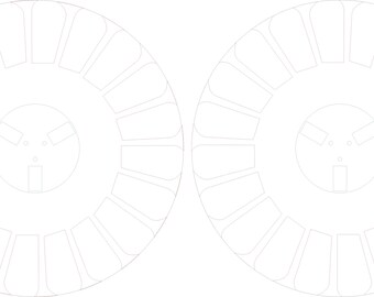 Digital fil - Karbinhake Repetera Märkningsjigg - ENDAST FIL