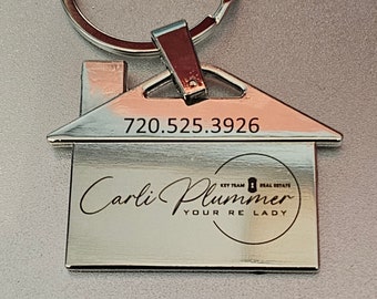 Husnyckelring - Stor - Metall