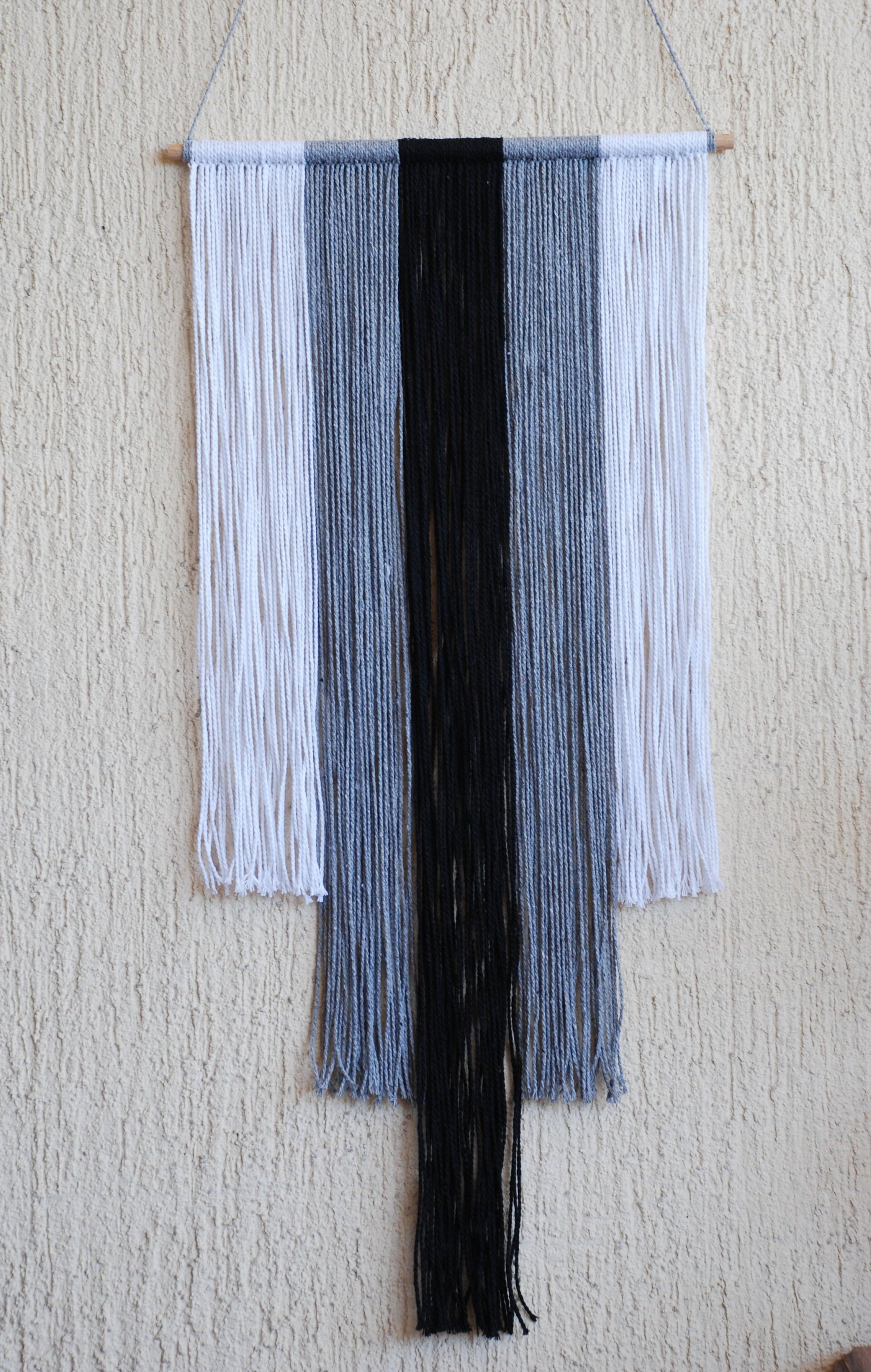 Jute Tassel Wall Hanging Tassel Macrame Wall Art Garland Etsy