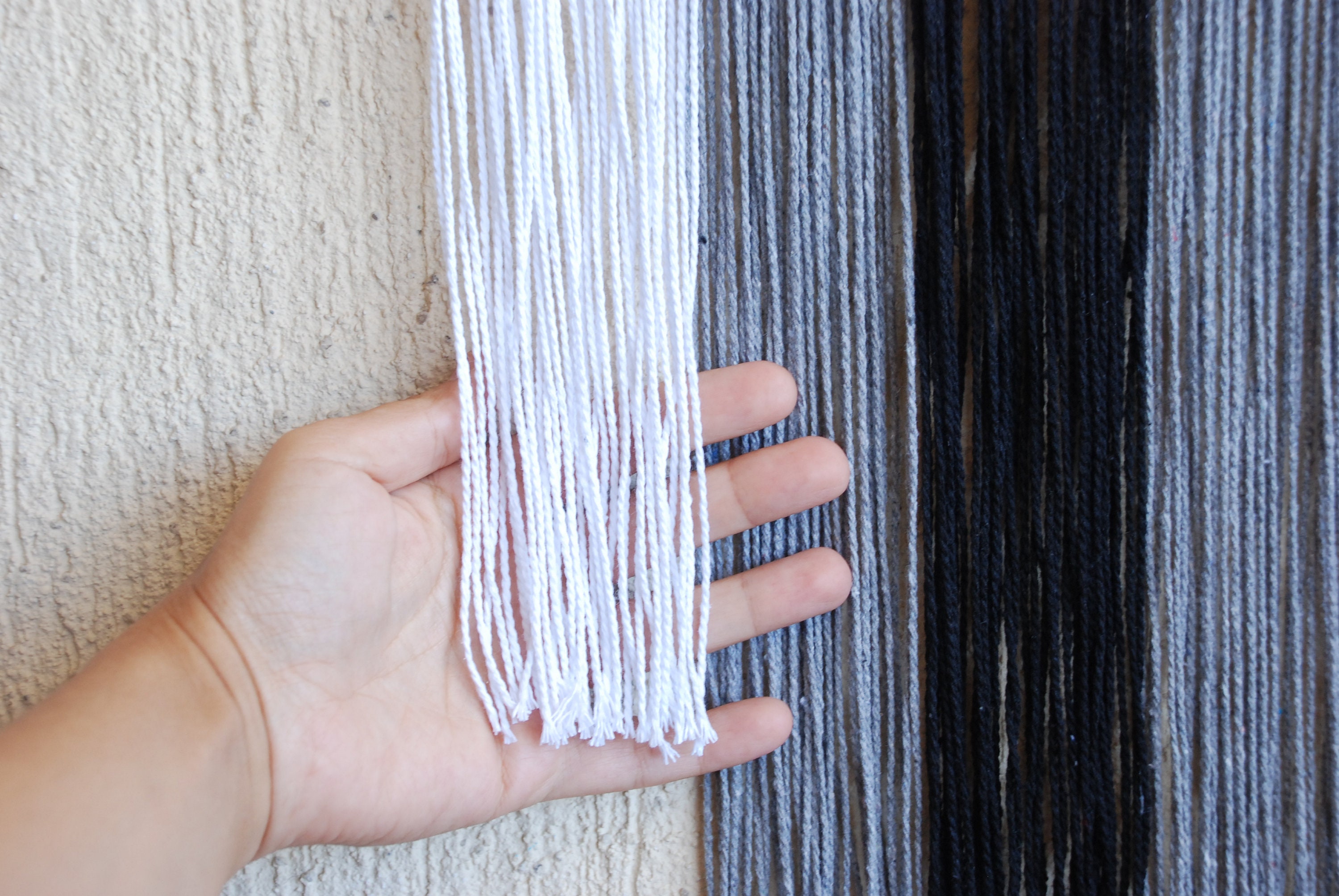 Jute Tassel Wall Hanging Tassel Macrame Wall Art Garland Etsy