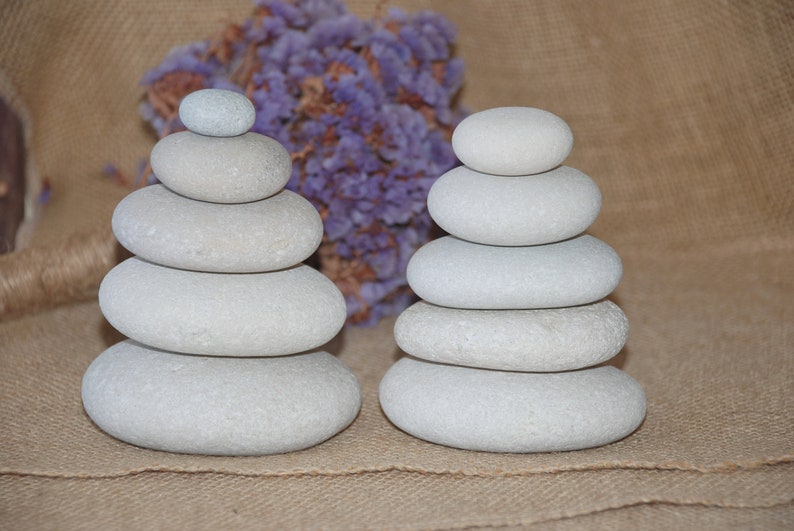 5 Balancing Stones Stacking Stones Zen Meditation Yoga Etsy