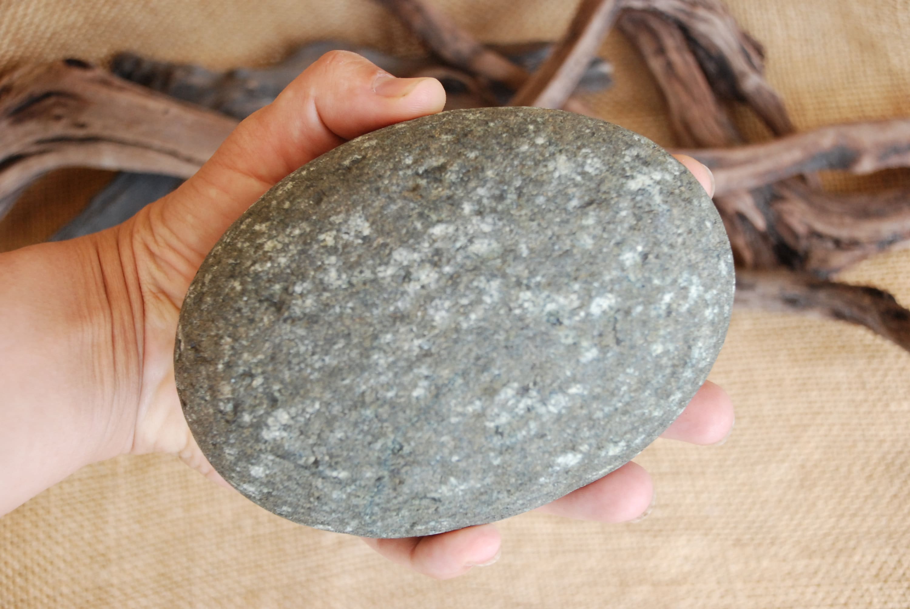 Big Egg Shaped Stone 15cm sea beach stone egg shaped oval | Etsy