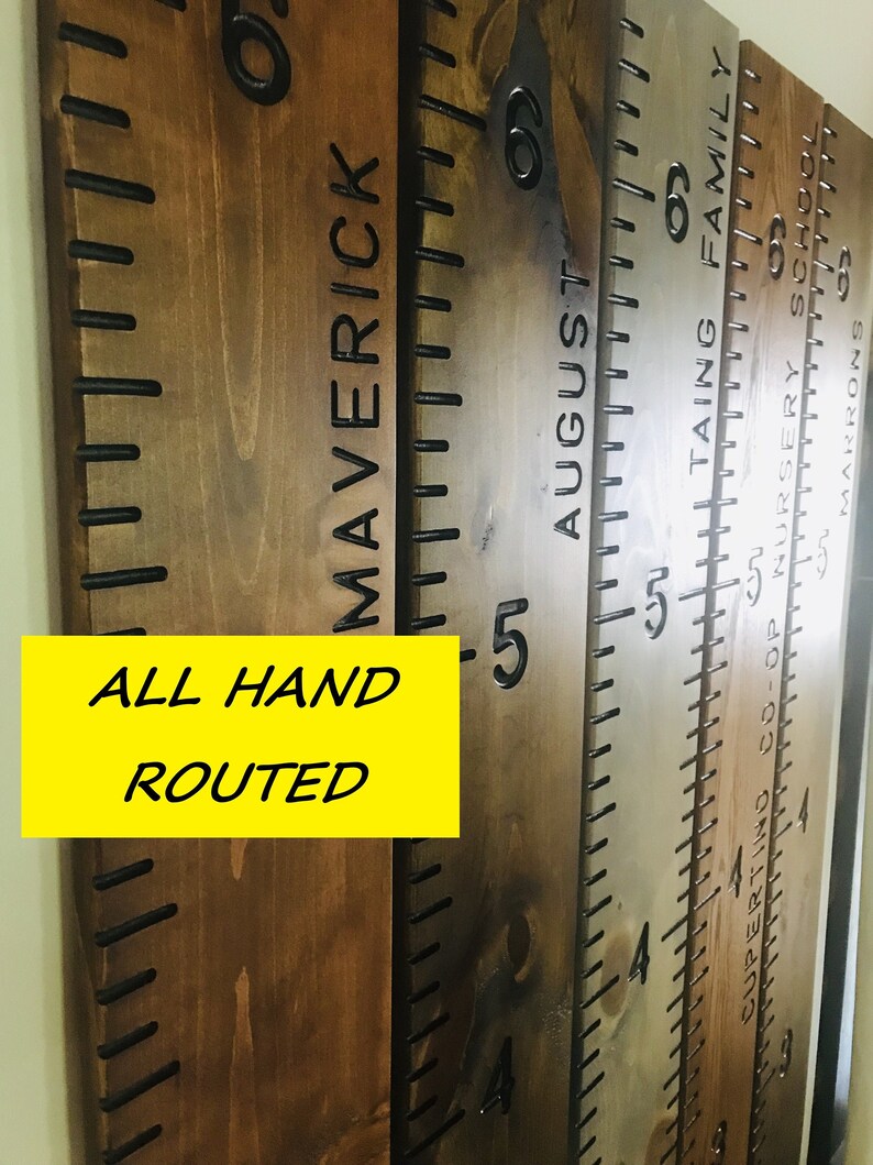 Large Wall Ruler Growth Chart