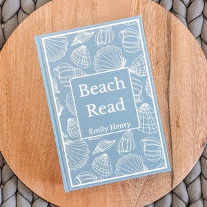 Beach Read by Emily Henry – Handmade Rebound Hardcover | Special Edition Collectible Romance Book