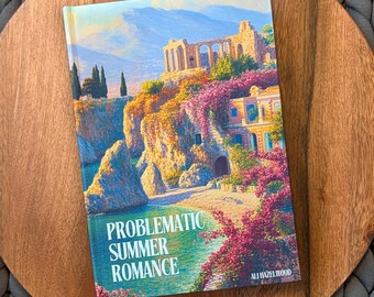 Problematic Summer Romance by Ali Hazelwood – Handmade Rebound Hardcover | Special Edition Collectible Book