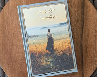 Pride and Prejudice by Jane Austen | Handmade Clothbound Hardcover | Rebound Special Edition
